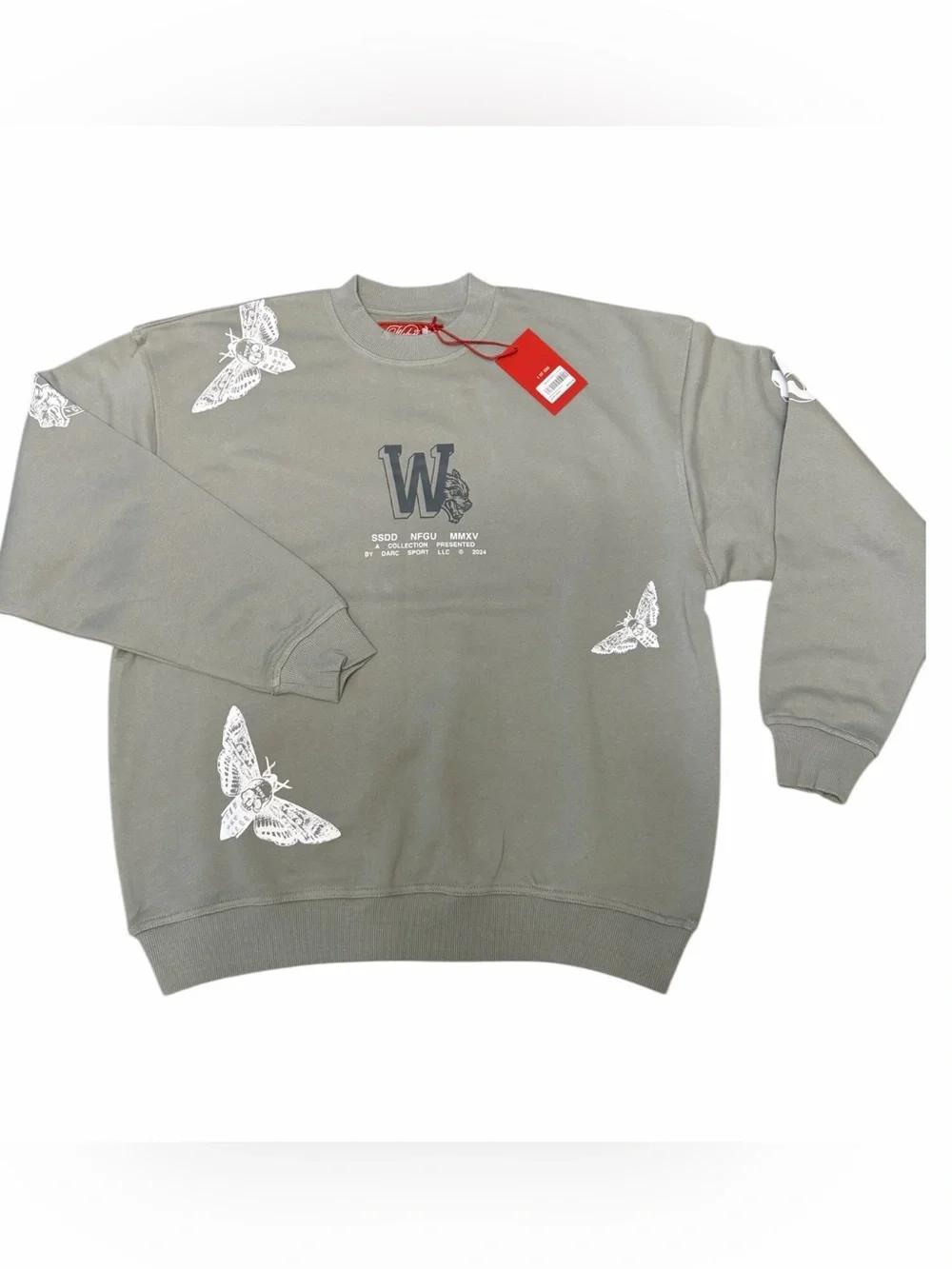Darc Sport Never Forget London Crewneck M NWT 1 of 500 Owen Green